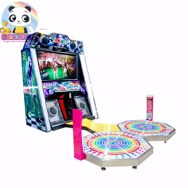 热舞潮人跳舞机 电玩城的人气舞蹈游戏机